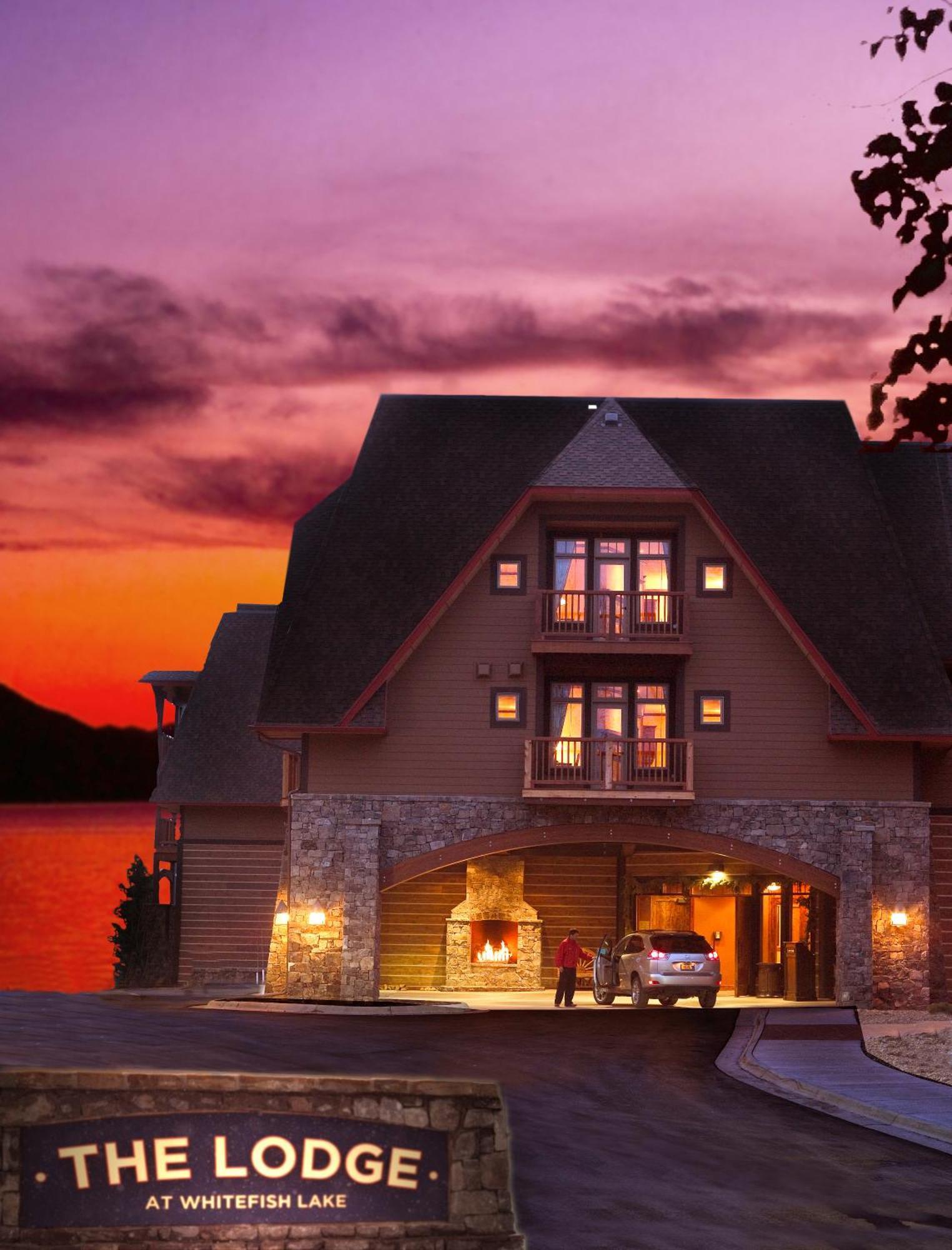 Lodge At Whitefish Lake Logo billede